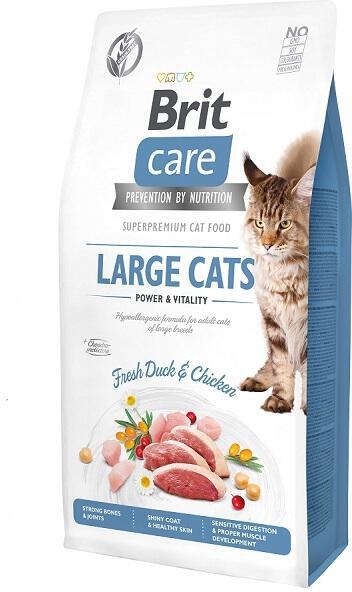 Granule pro kočky Brit Care Grain Free Large cats Power&Vitality, 7kg