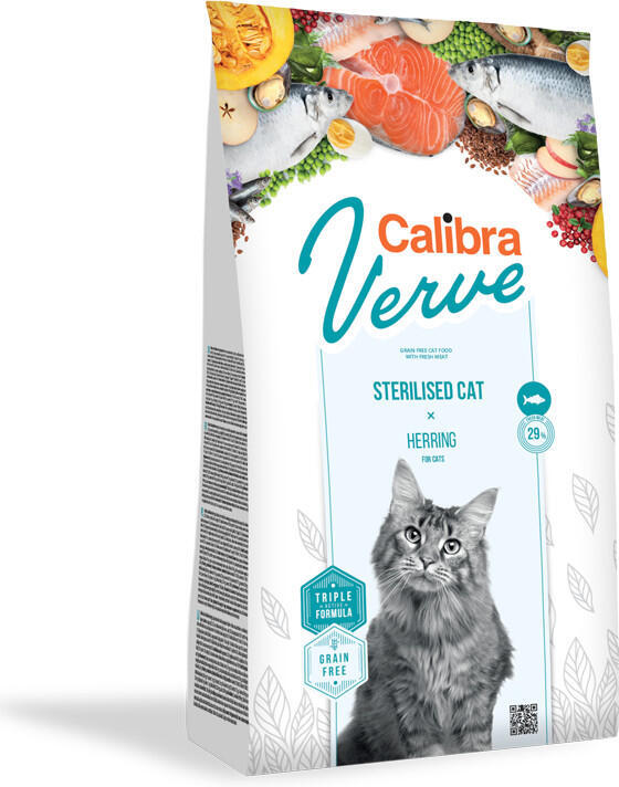 Calibra Cat Verve GF Sterilised Herring 3,5kg