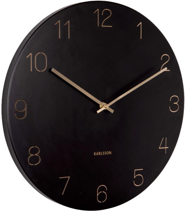 Designové nástěnné hodiny 5762BK Karlsson 40cm