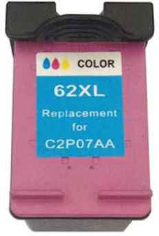 Inkoust C2P07AE (No.62 XL) kompatibilní barevný pro HP (18ml)