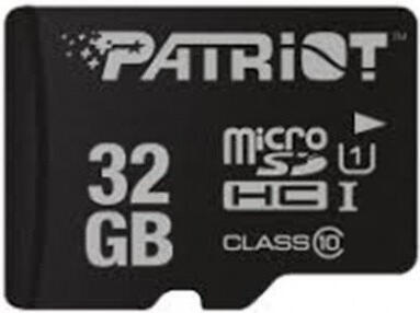PATRIOT/micro SDHC/32GB/UHS-I U1 / Class 10 (PSF32GMDC10)