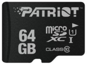 PATRIOT/micro SDXC/64GB/UHS-I U1 / Class 10 (PSF64GMDC10)