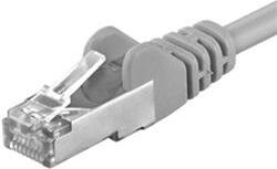 Premiumcord Patch kabel Cat6a S-FTP, AWG 26/7, délka 30m šedá (sp6asftp300)