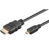 PremiumCord 4K Kabel HDMI A - HDMI micro D, 2m (kphdmad2)