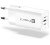 CONNECT IT Fast PD Charge nabíjecí adaptér 1×USB-C, 18W PD, BÍLÝ (CWC-2060-WH)