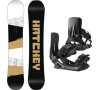 Hatchey Snowboardový set Wild + MP180, white