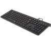HAMA klávesnice Basic KC 200/ drátová/ USB/ CZ+SK/ černá (182681)