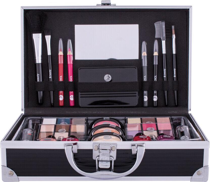 Dekorativní kazeta 2K Fabulous Beauty Train Case Black, 66,9 ml
