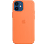 Apple iPhone 12 mini Silicone Case with MagSafe Kumquat (MHKN3ZM/A)