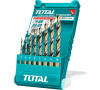 Vrtáky do kovu, sada 8ks TOTAL-TOOLS