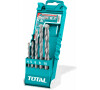 Vrtáky, multifunkční sada, 5ks TOTAL TOOLS