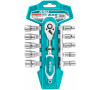Hlavice nástrčné 1/4", sada 12ks, industrial TOTAL TOOLS