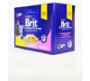Brit Premium Cat kapsa FP Poultry&Fish 1200g (12x100g)