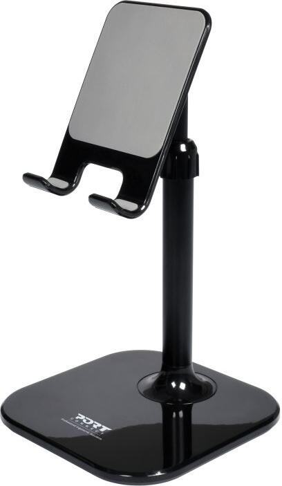PORT CONNECT ergonomický stojan na smartphone, černý (901106)