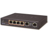Planet GSD-604HP Switch, 55W, ext.zdroj, kov, fanless