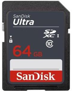 Sandisk sanDisk Ultra SDXC 64GB 100MB/s Class10 UHS-I (SDSDUNR-064G-GN3IN)