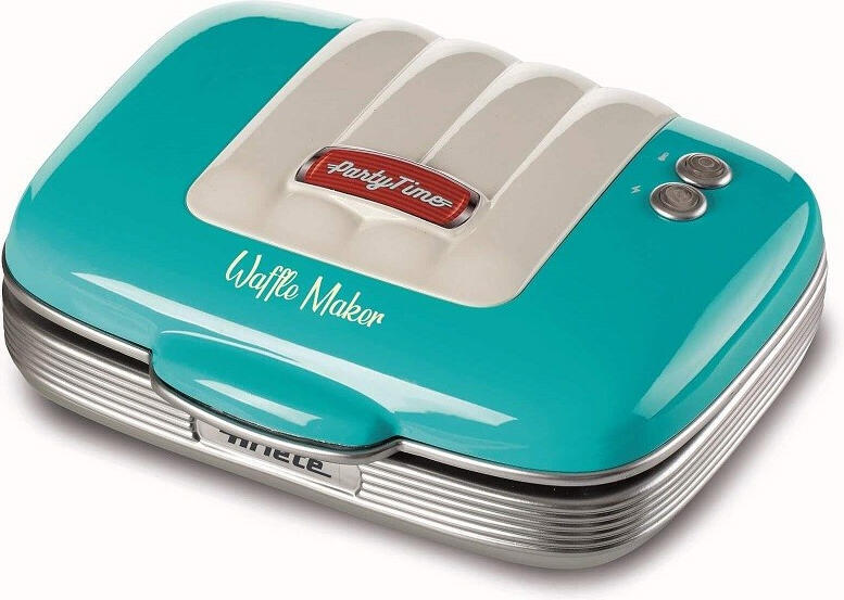 Ariete Party Time Waffle Maker 1973/01, modrý