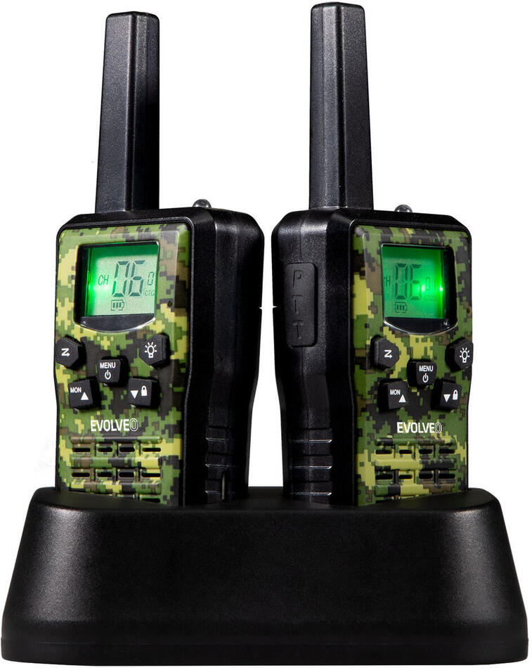 EVOLVEO FreeTalk 2W, PMR vysílačka s výkonem 0,5 a 2W (FT-2W)