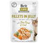 Brit Care Cat Fillets in Jelly with Trout&Cod 85g