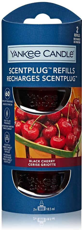 Yankee Candle Electric refill Black Cherry náplň 2x18,5 ml