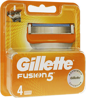Gillette Fusion náhradní břity 4 ks pro muže