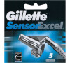 Gillette Sensor Excel náhradní břity 5 ks pro muže