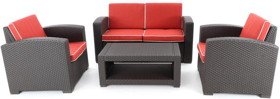 Zahradní nábytek VeGA DOMINGO RED DeLuxe