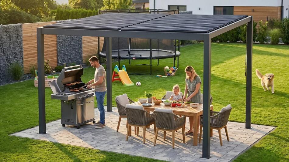Pergola LANITPLAST BIOCLIMATIC 33 hliníková