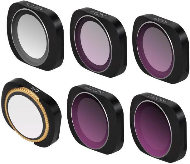 Pack 6 Lens Filters pro Osmo Pocket 1/2
