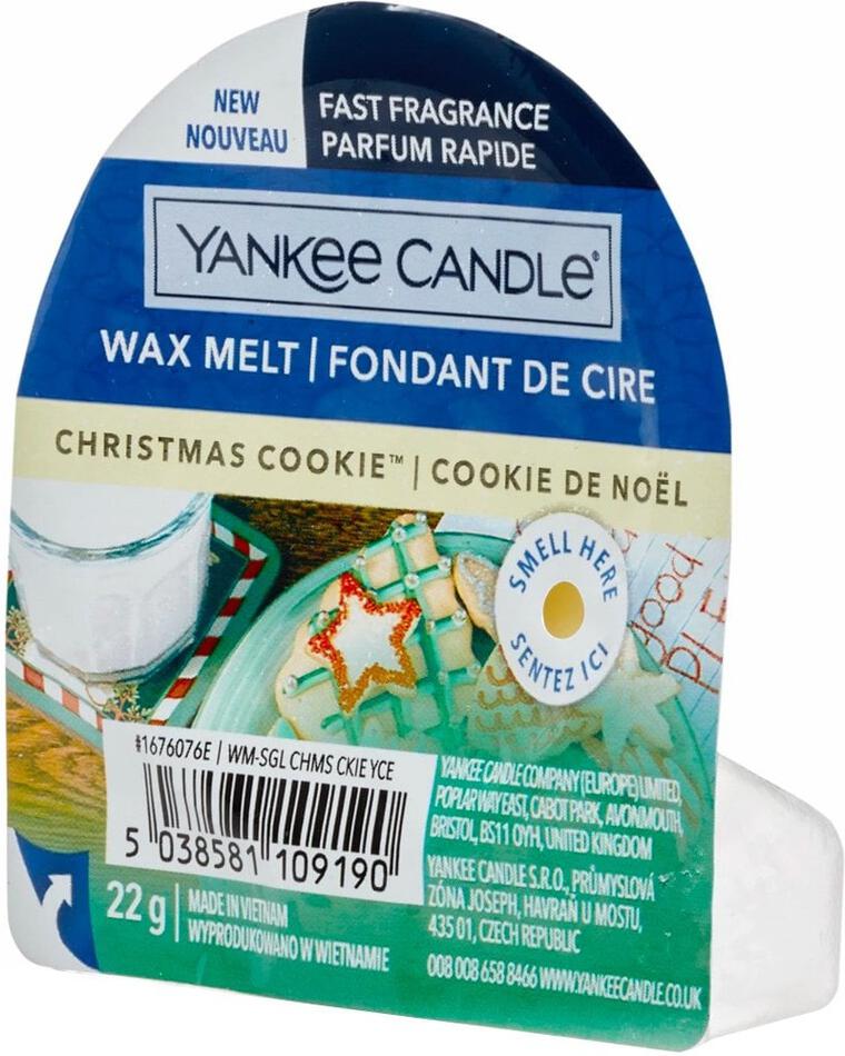 Yankee Candle Christmas Cookie vonný vosk 22,7 g