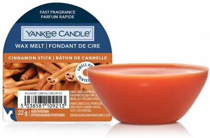 Yankee Candle Cinnamon Stick vonný vosk 22 g