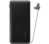 Powerbanka FIXED Zen s kabelem Lightning/USB-C, 10 000 mAh, černá (FIXZEN-10LC-BK)