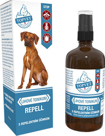 Lihové tonikum Repell pro psy TOPVET 100ml