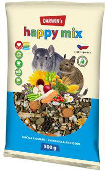 Darwin's Činčila&Osmák Happy mix 500g