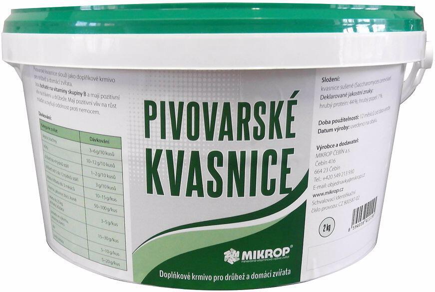 Mikrop Pivovarské kvasnice pro drůběž 2kg