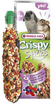 Versele-Laga Crispy Sticks Rabbits-Chinchillas Forest Fruit2x55g