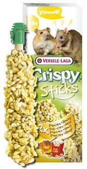 Versele-Laga Crispy Sticks Hamsters-Rats Popcorn&Honey 2x55g