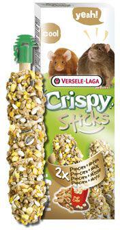 Versele-Laga Crispy Sticks Rats-Mice Popcorn&Nuts 2x55g