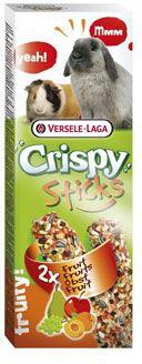 Versele-Laga Crispy Sticks Rabbits-Guinea Pigs Fruit 2x55g