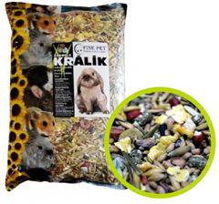 FINE PET Zakrslý Králík Premium 800g