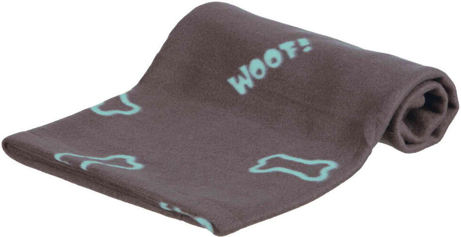 Deka pro psy BEANY modré kostičky 100x70cm šedá Trixie