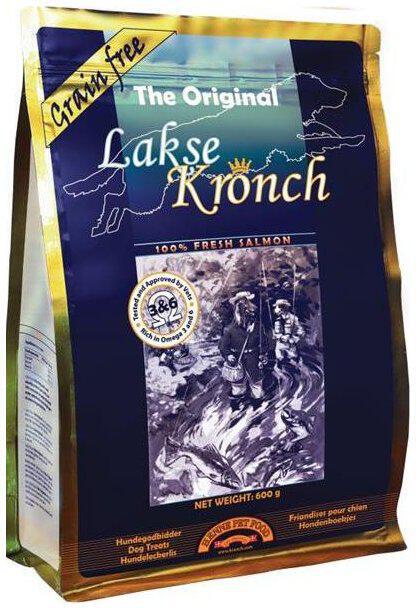 Pamlsek pro psy KRONCH Treat s lososovým olejem, 600g