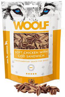 WOOLF Classic poch. Soft Chicken with Cod Sandwich100g