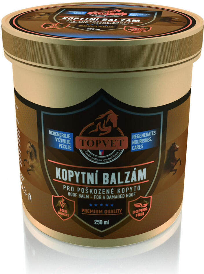 Kopytní balzám pro poškozené kopyto TOPVET 2,7l