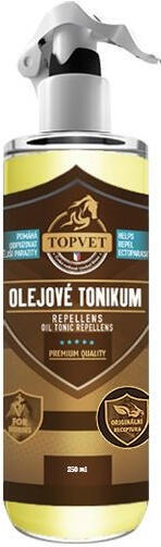 Olejové tonikum Repellens pro koně TOPVET 250ml