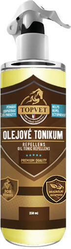 Olejové tonikum Repellens pro koně TOPVET 500ml