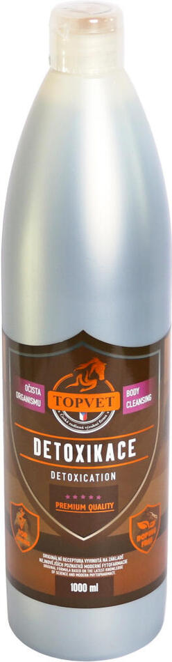 Detoxikace sirup pro koně TOPVET 1l