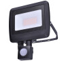 Solight LED reflektor Easy se sensorem, 30W, 2400lm, 4000K, IP44, černý