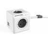 PowerCube Extended USB Grey 3m ALLOCACOC