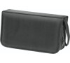 Hama Wallet 120, pouzdro pro 120 CD/DVD/Blu-ray disků, polyester, černé